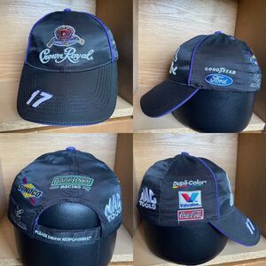 Chase Authentics Roush Fenway Crown Royal #17 Matt Kenseth Embroidered Hat Cap